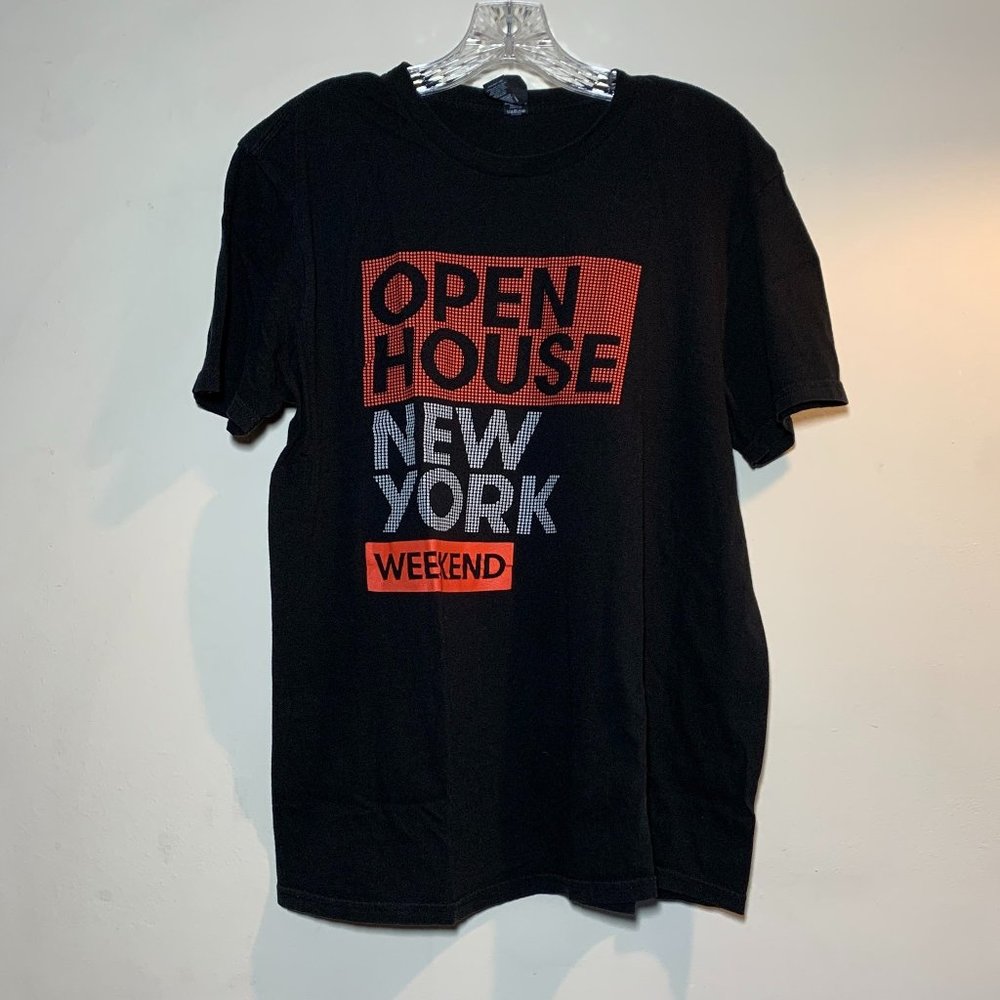 Black T-Shirt, Open House New York Weekend